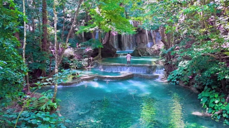 mata jitu waterfall moyo island sumbawa